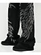 Insomnia Visuals Wings Rhinestone Black Sweatpants - Thumbnail image 7 of 8