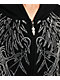 Insomnia Visuals Wings Rhinestone Black Zip Hoodie - Thumbnail image 4 of 8