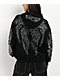 Insomnia Visuals Wings Rhinestone Black Zip Hoodie - Thumbnail image 2 of 8