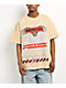 JT Racing x Honda Double Skull Natural T-Shirt - Thumbnail image 1 of 3