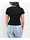 JT Racing x Honda Ringer Black Crop T-Shirt - Thumbnail image 2 of 3