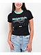 JT Racing x Honda Ringer Black Crop T-Shirt - Thumbnail image 1 of 3