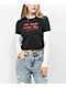 JV By Jac Vanek Devil Love Black & White Layered Long Sleeve T-Shirt - Thumbnail image 1 of 3