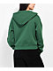 JV By Jac Vanek Lil Bit Evil Green Crop Zip Hoodie - Thumbnail image 2 of 3