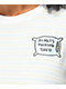 JV by Jac Vanek Always Tired White Stripe Long Sleeve T-Shirt