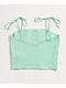 JV by Jac Vanek Feelings Blue Crop Tank Top - Thumbnail image 2 of 2