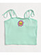 JV by Jac Vanek Feelings Blue Crop Tank Top - Thumbnail image 1 of 2