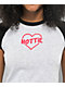 JV by Jac Vanek Hottie Black & Grey Crop T-Shirt - Thumbnail image 3 of 3