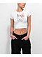 JV by Jac Vanek In Fries We Trust White Crop T-Shirt - Thumbnail image 1 of 2