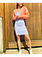 JV by Jac Vanek Stay Away Coral Zip Crop Hoodie - Thumbnail image 6 of 6