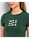 JV by Jac Vanek Suck It Green Crop T-Shirt - Thumbnail image 2 of 2