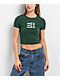 JV by Jac Vanek Suck It Green Crop T-Shirt - Thumbnail image 1 of 2