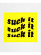 JV by Jac Vanek Suck It Sticker