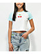 JV by Jac Vanek Sweet Or Sour White Raglan Crop T-Shirt