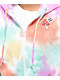 JV por Jac Vanek High There Mushroom Tie Dye Sudadera corta con capucha