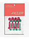 Jacuzzi New Wave Salmon & Mint 1" Skateboard Hardware - Thumbnail image 1 of 2
