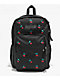 Jansport Big Plans Embroidered Cherry Black Backpack - Thumbnail image 1 of 6