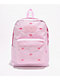 Jansport Superbreak Plus Embroidered Bows Pink Backpack - Thumbnail image 1 of 5