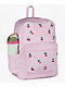 Jansport Superbreak Plus Embroidered Cherry Pink Backpack - Thumbnail image 5 of 8