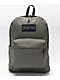 Jansport Superbreak Plus Grey Backpack - Thumbnail image 1 of 6