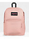 Jansport Superbreak Plus Misty Rose Backpack - Thumbnail image 1 of 6