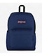 Jansport Superbreak Plus Navy Backpack - Thumbnail image 1 of 4