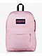 Jansport Superbreak Plus Pink Ice Backpack - Thumbnail image 1 of 4