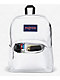 Jansport Superbreak Plus White Backpack - Thumbnail image 6 of 6