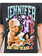 Jennifer Lopez Jenny From The Block Black Wash T-Shirt - Thumbnail image 2 of 2