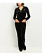 Juicy  Couture Scottie Dog Black Cotton Velour Zip Hoodie - Thumbnail image 6 of 6