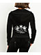 Juicy  Couture Scottie Dog Black Cotton Velour Zip Hoodie - Thumbnail image 2 of 6