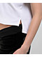 Juicy Couture Bleached White Crop T-Shirt - Thumbnail image 4 of 6