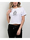 Juicy Couture Bleached White Crop T-Shirt - Thumbnail image 1 of 3