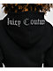 Juicy Couture Corset Licorice Crop Zip Hoodie - Thumbnail image 4 of 6