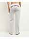 Juicy Couture Drawstring Light Heather Grey Sweatpants - Thumbnail image 1 of 7