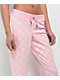 Juicy Couture Embossed Whisper Pink Velour Track Pants - Thumbnail image 3 of 6