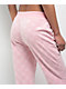 Juicy Couture Embossed Whisper Pink Velour Track Pants - Thumbnail image 4 of 6