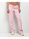 Juicy Couture Embossed Whisper Pink Velour Track Pants - Thumbnail image 1 of 6