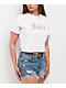 Juicy Couture Extra White Boxy Crop T-Shirt - Thumbnail image 1 of 2