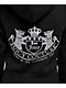 Juicy Couture Faux Fur Black Crop Zip Hoodie - Thumbnail image 4 of 6
