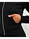 Juicy Couture Faux Fur Black Crop Zip Hoodie - Thumbnail image 5 of 6