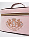 Juicy Couture Foil Logo Pink Velour Makeup Bag - Thumbnail image 4 of 5