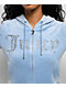 Juicy Couture Front Bling Frosted Velour Zip Hoodie - Thumbnail image 3 of 5