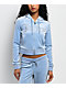 Juicy Couture Front Bling Frosted Velour Zip Hoodie - Thumbnail image 1 of 5