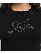 Juicy Couture Heart & Arrow Licorice Crop T-Shirt - Thumbnail image 2 of 4