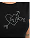 Juicy Couture Heart & Arrow Licorice Crop T-Shirt - Thumbnail image 3 of 4