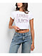 Juicy Couture I Need More White Crop T-Shirt - Thumbnail image 1 of 3