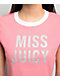 Juicy Couture Miss Juicy Pink Crop T-Shirt - Thumbnail image 3 of 4