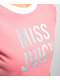 Juicy Couture Miss Juicy Pink Crop T-Shirt - Thumbnail image 4 of 4