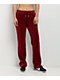 Juicy Couture OG Big Bling Coco Red Velour Track Pants - Thumbnail image 2 of 6